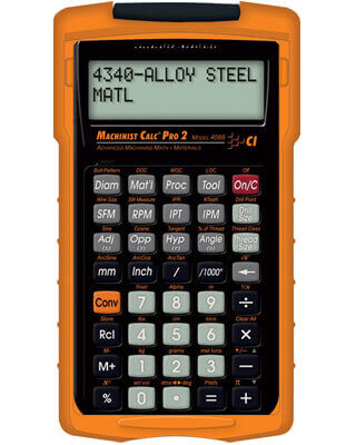 Calculated Industries 4088 - Machinist Calculator PRO 2 ES6855