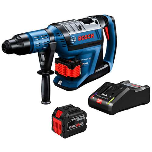  Bosch PROFACTOR 18V Hitman Connected-Ready SDS-max 1-7/8 In. Rotary Hammer Kit - GBH18V-45CK27