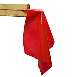 CH Hanson Red Lumber Flags, 300 Pcs - 10490 ET15098