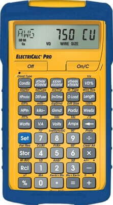 Calculated Industries ElectriCalc Pro 5070