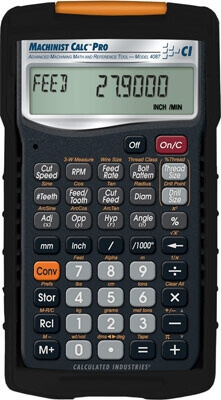 Calculated Industries Machinist Calc Pro Calculator 4087 ES4184