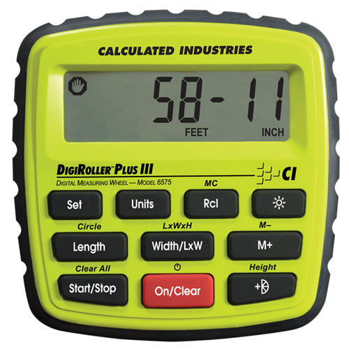 Calculated Industries 6575 - DigiRoller Plus III Digital Measuring Wheel