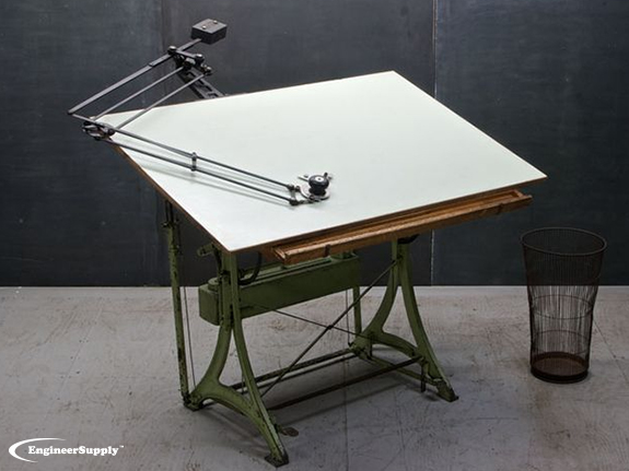 Creative-Ways-to-Use-an-Antique-Drafting-Table-B