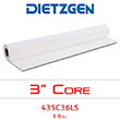 Dietzgen Laser Printer &amp; Copier Bond Paper, 24 lb, 36" x 500' (1 Roll) 435C36LS