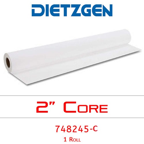 Dietzgen Inkjet Coated Bond Paper, 28 lb, 24" x 150' (1 Roll) 748245