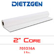 Dietzgen Inkjet Double Matte Erasable Film, 3 mil, 36" x 120' (1 Roll) 7923D36A ES4350