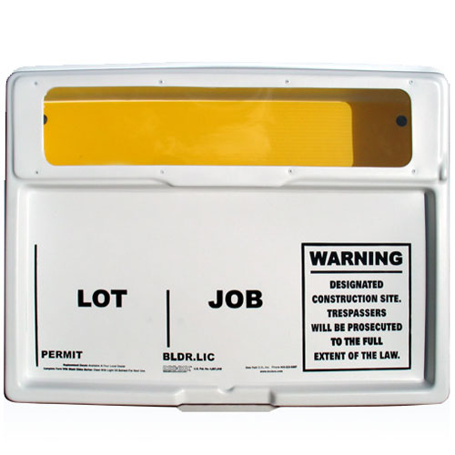 Doc-Box with Window Permit Holder Box Model 10100