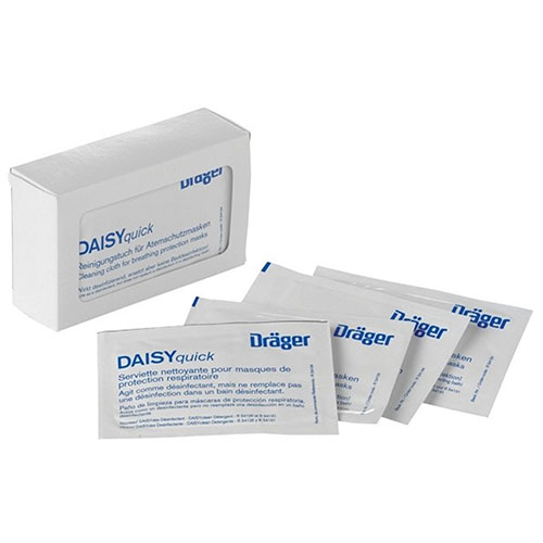  Draeger Alcohol Free Cleaning Wipes, Box of 100 - 4053845