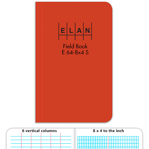 Elan Economy Soft Cover Field Book E64-8x4S
