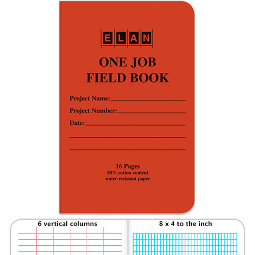Elan One Job Field Book ES1888