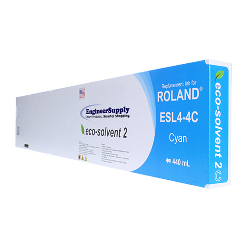 Photograph of ES Inks Replacement Cartridge for Roland - ESL4-4 - (7 Colors Available)
