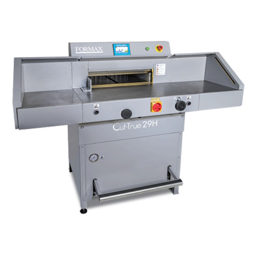 Formax Hydraulic Programmable 20&quot; Guillotine Paper Cutter - Cut-True 29H