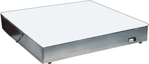 Gagne Porta-Trace Stainless Steel 10" x 12" Light Box 1012-1C