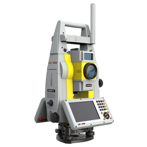 GeoMax Zoom95 Robotic Total Station Package A5 with 5&quot; Accuracy - 6017103