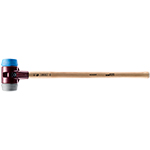 Halder 31.5 in. Simplex Sledgehammer with Soft Blue & Grey Rubber Inserts, Non-Marring/Cast Iron Housing & Wood Handle - 3013.081 ET15535