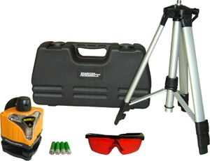 Johnson Level HotShot Rotary Laser Level Kit 40-0918