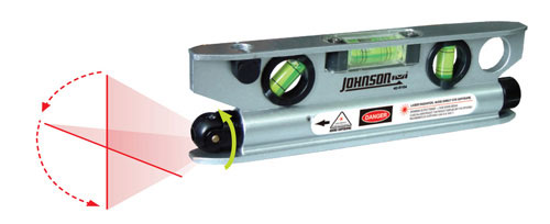 Johnson Level Magnetic Torpedo Laser Level 40-6164