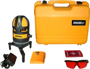 Johnson Level Self-Leveling Quad Line Laser Level with Pulse 40-6662
