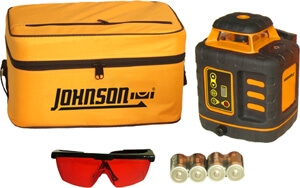 Johnson Level Self-Leveling Rotary Laser Level 40-6527