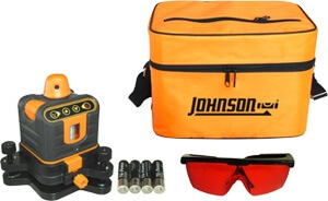 Johnson Level Manual-Leveling Rotary Laser Level 40-6502