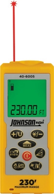 Johnson Level Laser Distance Measuring Tool 40-6005 ES4139