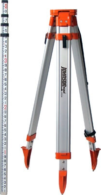 Johnson Level Universal Tripod / Grade Rod Kit 40-6350 ES4143