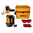 Johnson Level Self-Leveling Cross Line Laser Level with Three Vertical Lines Kit 40-6604