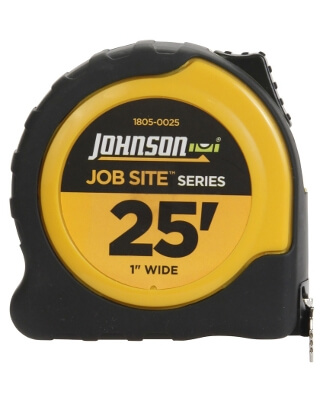 Johnson Level 25 X 1 JobSite Power Tape 1805-0025