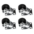 Kendall Howard Portable Server Rack Locking Caster Kit 0014-2-004-00 ES4438