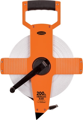 Keson OTR Series 100' Two-Sided Fiberglass Blade Measuring Tape