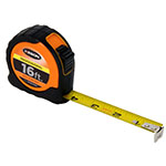Keson 16 ft Professional Short Tape - Orange - Feet, Inches, 8ths, 16ths - PGPRO1816V ET10300