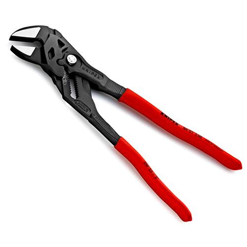 Knipex 10&quot; Pliers Wrench with Non-Slip Plastic Grip (86 01 250)