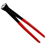 Knipex 12" High Leverage Concreters' Nippers with Plastic Coated Grip (99 11 300) ET14894