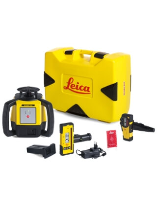 Leica Rugby 610 Series Rotary Laser Package (4 Packages Available)