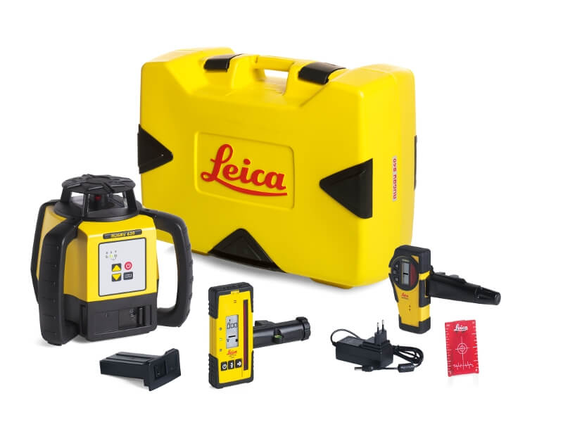 Leica Rugby 620 Rotary Laser Kit ES5190 