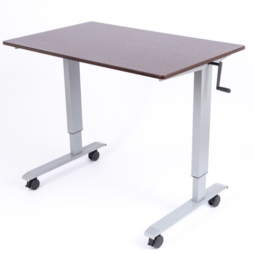 Luxor 48&quot; High Speed Crank Adjustable Stand Up Desk - STANDUP-CF48-DW