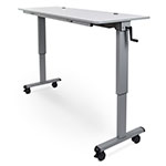Luxor 60" Adjustable Flip Top Table with Crank Handle - STAND-NESTC-60 ES7653