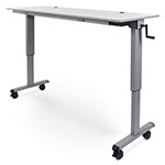 Luxor 72" Adjustable Flip Top Table with Crank Handle - STAND-NESTC-72 ES7654