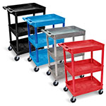 Luxor Tub Cart - Three Shelves - STC111 (4 Colors Available) ET10506
