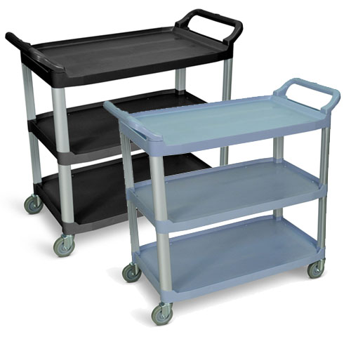  Luxor Large Serving Cart - Three Shelves - SC13 (2 Colors Available)