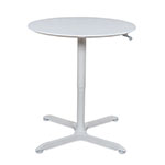 Luxor 32" Pneumatic Height Adjustable Round Cafe Table - LX-PNADJ-32RD ET10699