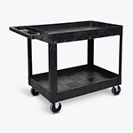 Luxor Two-Shelf Heavy-Duty Utility Cart - XLC11-B (4 Models Available) ET10711