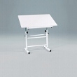 Martin Universal Design Martin Bel Aire Neuvo Table Base with Martin White Top, 30" x 42" U-DS3100C ES3872