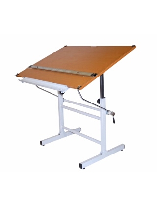 Martin Universal Design Martin Bel Aire Neuvo Table Base with Martin Cherry wood Top, 30" x 42" U-DS3100CW ES3873
