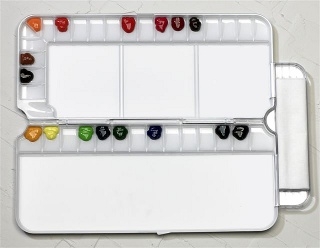 Martin Universal Design Mijello Pro Watercolor Sealable Palette 92-WP3034