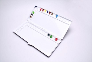 Martin Universal Design Mijello Silver Nano Watercolor Palette 92-WP3040 ES4058