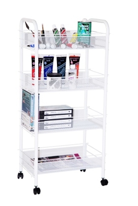 Martin Universal Design Indigo White Mobile Taboret 92-2065 ES4072