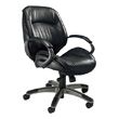 Mayline Ultimo Leather Series 100 Mid-Back Chair ULMGR (2 Colors Available) ES2662