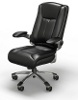 Mayline Ultimo Leather Series 600 Eco-Leather High-Back Chair UL650H (Black) ES2974