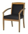 Mayline Wood Guest Seating VSCA (5 Colors Available) ES4379